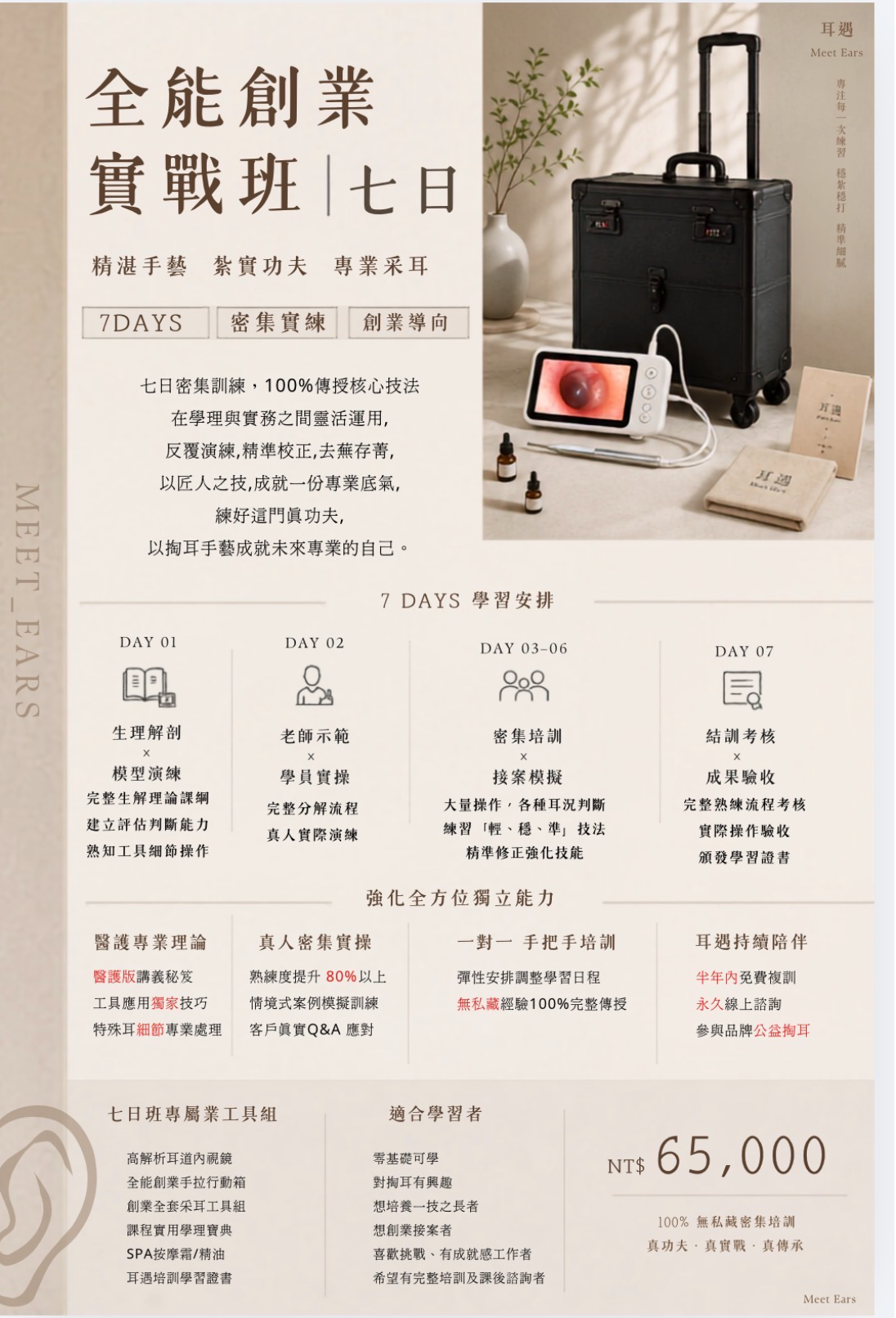 耳遇｜全能創業實戰班｜七日